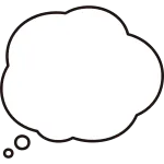 Balloon Ellipsecloud SVG Icon